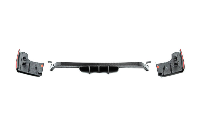 Laden Sie das Bild in Galerie -Viewer, Evaero Eventuri Carbon Diffusor mit Seitenteilen für BMW M3/M4 F80/F82 - EVA-F8XM-DIF
