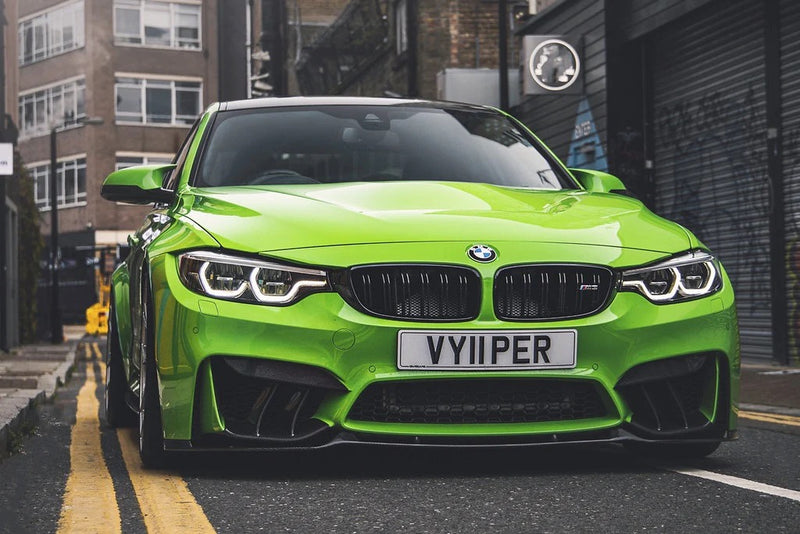 Laden Sie das Bild in Galerie -Viewer, Evaero Eventuri Carbon Frontlippe für BMW M3/M4 F80/F82 - EVA-F8XM-SPT