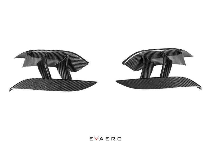 Laden Sie das Bild in Galerie -Viewer, Evaero Eventuri Carbon Fronteinsätze Set für BMW M3/M4 F80/F82 - EVA-F8XM-VNT