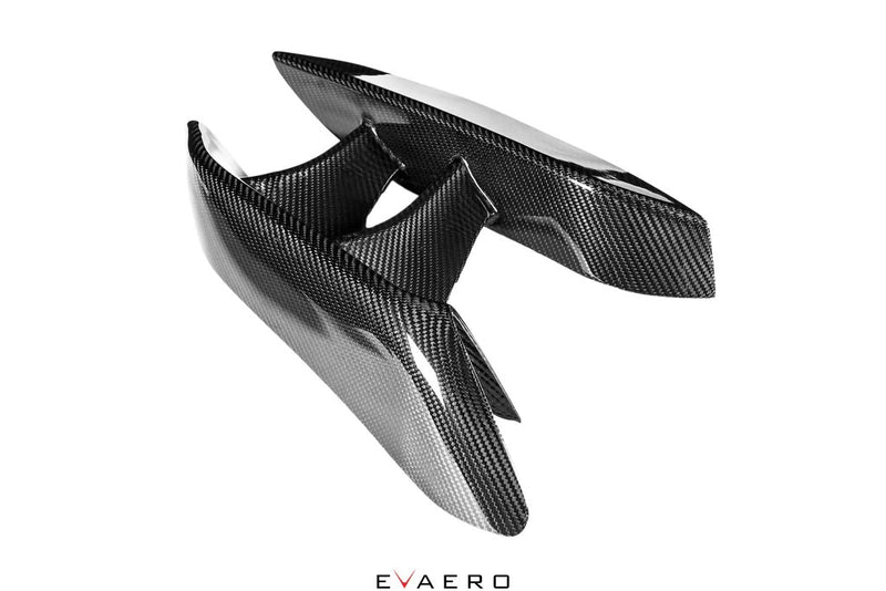 Laden Sie das Bild in Galerie -Viewer, Evaero Eventuri Carbon Fronteinsätze Set für BMW M3/M4 F80/F82 - EVA-F8XM-VNT
