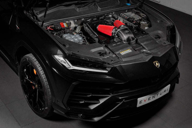 Laden Sie das Bild in Galerie -Viewer, Eventuri Carbon Ansaugsystem für Porsche Cayenne Turbo / Lamborghini Urus / Audi SQ7/SQ8/RSQ8 - 4.0 V8