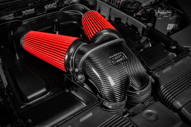Laden Sie das Bild in Galerie -Viewer, Eventuri Carbon Ansaugsystem für Porsche Cayenne Turbo / Lamborghini Urus / Audi SQ7/SQ8/RSQ8 - 4.0 V8