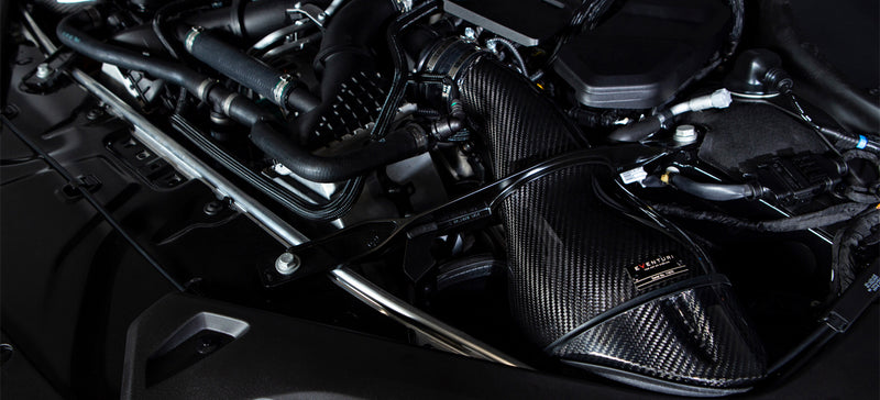 Laden Sie das Bild in Galerie -Viewer, Eventuri Carbon Ansaugsystem V2 für BMW M5 F90 / M8 F91/F92/F93 S63 Motor