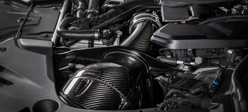 Laden Sie das Bild in Galerie -Viewer, Eventuri Carbon Ansaugsystem V2 für BMW M5 F90 / M8 F91/F92/F93 S63 Motor
