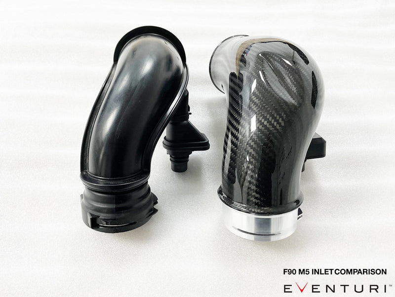 Laden Sie das Bild in Galerie -Viewer, Eventuri Carbon Ansaugsystem V2 für BMW M5 F90 / M8 F91/F92/F93 S63 Motor