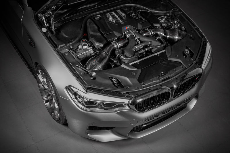 Laden Sie das Bild in Galerie -Viewer, Eventuri Carbon Ansaugsystem V2 für BMW M5 F90 / M8 F91/F92/F93 S63 Motor