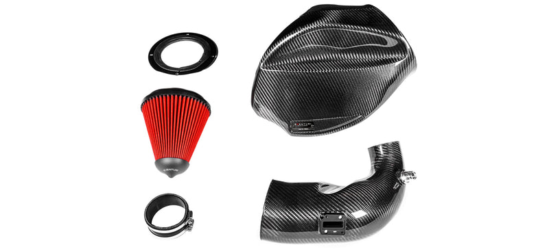 Laden Sie das Bild in Galerie -Viewer, Eventuri Carbon Ansaugsystem für BMW B58 Mx40i BMW M240i G42 / M340i G20/G21 / M440i G22/G23 G-Serie
