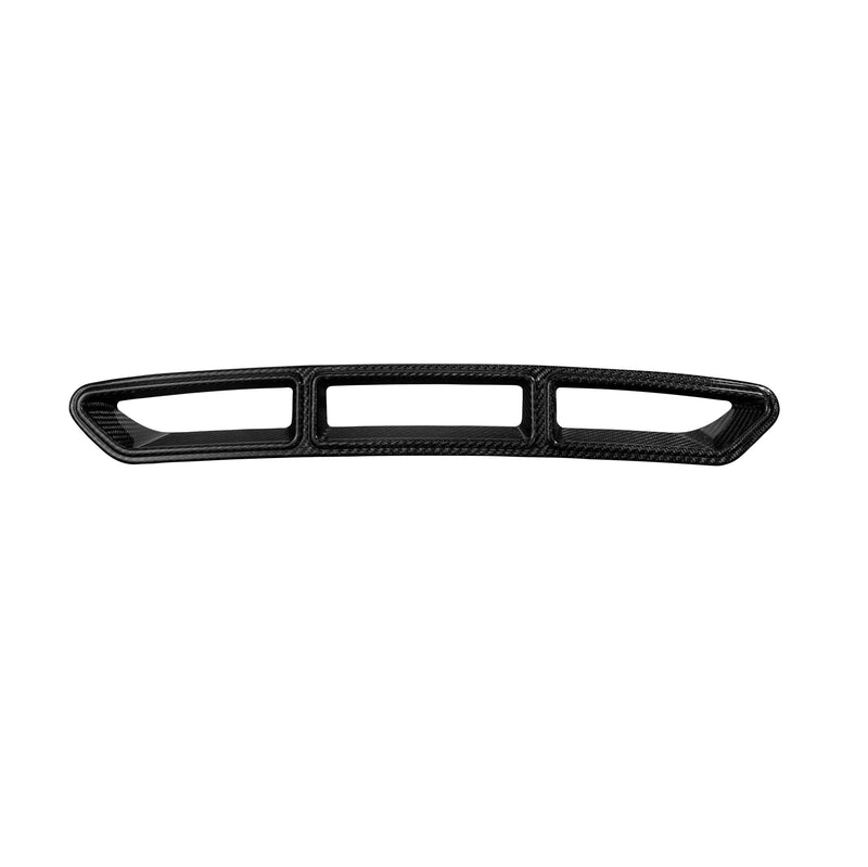 Laden Sie das Bild in Galerie -Viewer, Faserschmiede Carbon Ziergitter Einsatz Motorhaube / Luftauslass Haube Carbon für BMW M2 CS F87 / CS-Style Hauben