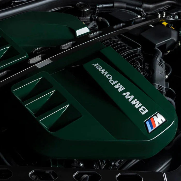 Laden Sie das Bild in Galerie -Viewer, IND/Mach 4 lackierte Motorabdeckung / Painted Engine Cover für BMW M3 G80/G81 & M4 G82/G83 S58 Motor - 11148095875