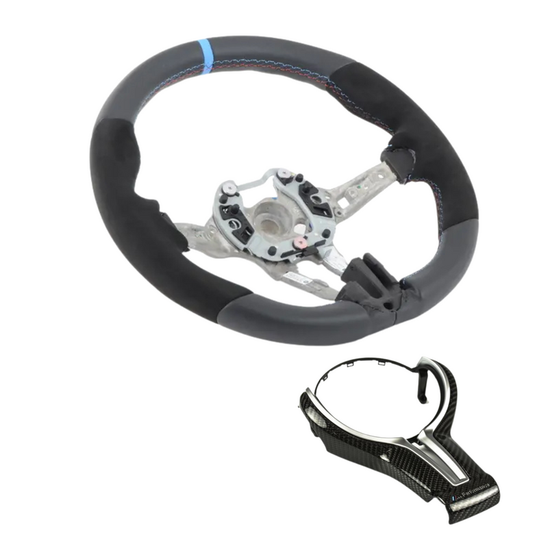 Laden Sie das Bild in Galerie -Viewer, BMW M Performance Lenkrad Pro Alcantara/Leder BMW F-Serie - 32302413014