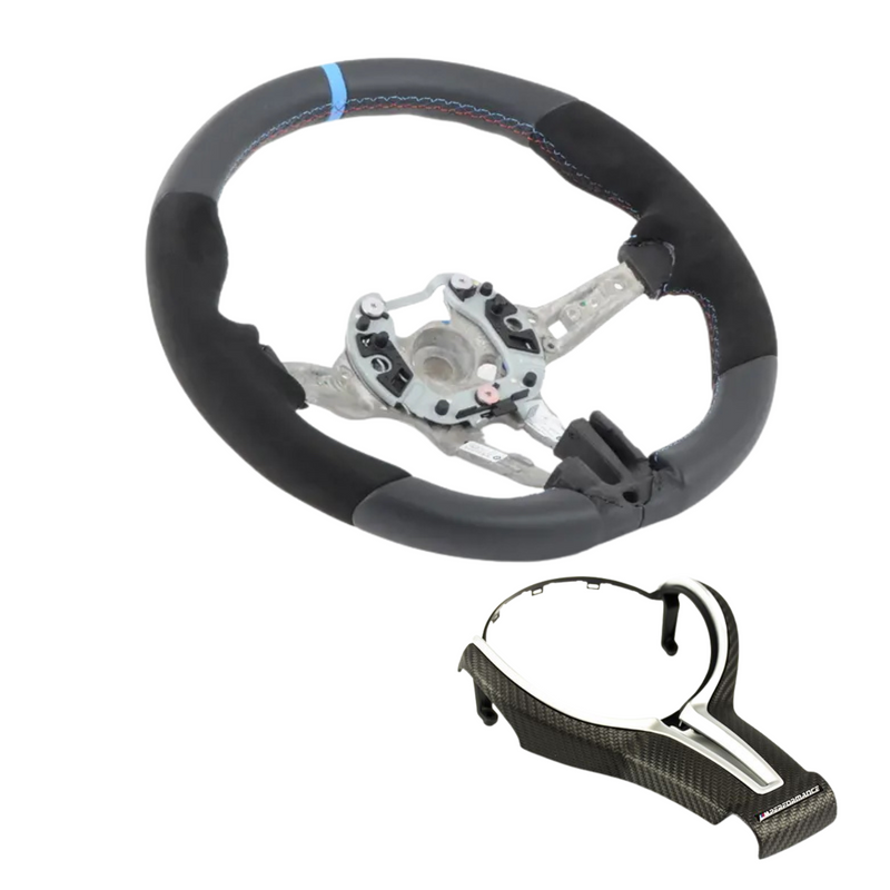 Laden Sie das Bild in Galerie -Viewer, BMW M Performance Lenkrad Pro Alcantara/Leder BMW F-Serie - 32302413014