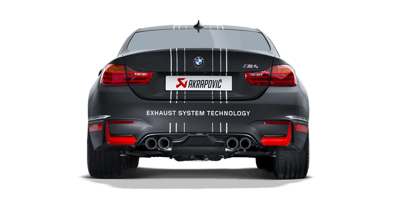 Laden Sie das Bild in Galerie -Viewer, Akrapovic Slip-On Titan Endschalldämpfer BMW M4 F82/F83 ohne OPF mit ECE-Zulassung