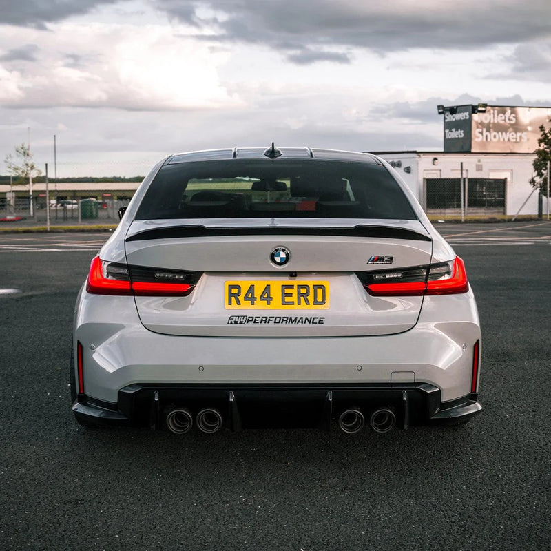 Laden Sie das Bild in Galerie -Viewer, R44/MHC+ Carbon CS Style / Heckspoiler / Hecklippe für BMW M3 G80