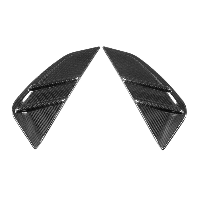 Laden Sie das Bild in Galerie -Viewer, R44/MHC+ Carbon Full Replacement Side Badges Seiteneinlässe Kotflügel Abdeckung für BMW M4 G82/G83