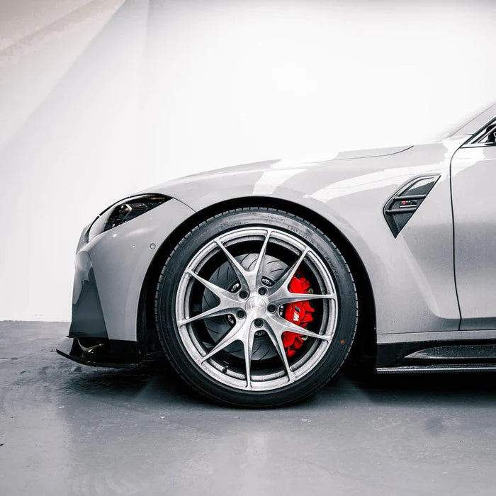 Laden Sie das Bild in Galerie -Viewer, R44/MHC+ Carbon Full Replacement Side Badges Seiteneinlässe Kotflügel Abdeckung für BMW M4 G82/G83