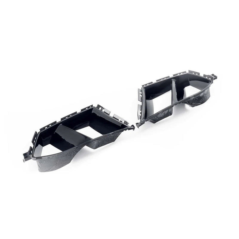 Laden Sie das Bild in Galerie -Viewer, R44/MHC Frontziergitter / Air Ducts Carbon Performance Design in schwarz glanz für BMW M3 G80/G81 & M4 G82/G83