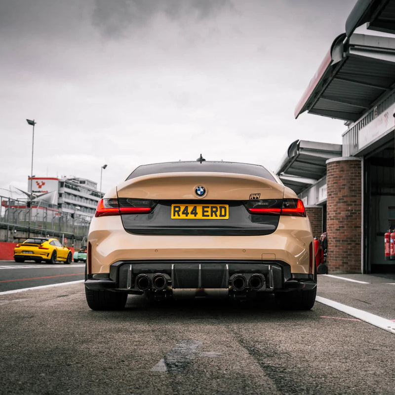 Laden Sie das Bild in Galerie -Viewer, R44/MHC+ Carbon Diffusor OEM Design für BMW M3 G80/G81 / M4 G82/G83