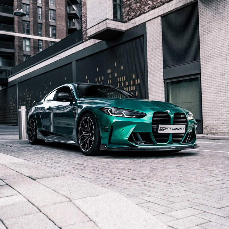 Laden Sie das Bild in Galerie -Viewer, R44/MHC+ Carbon Lufteinlässe Front / Air Ducts für BMW M3 G80/G81 / M4 G82/G83
