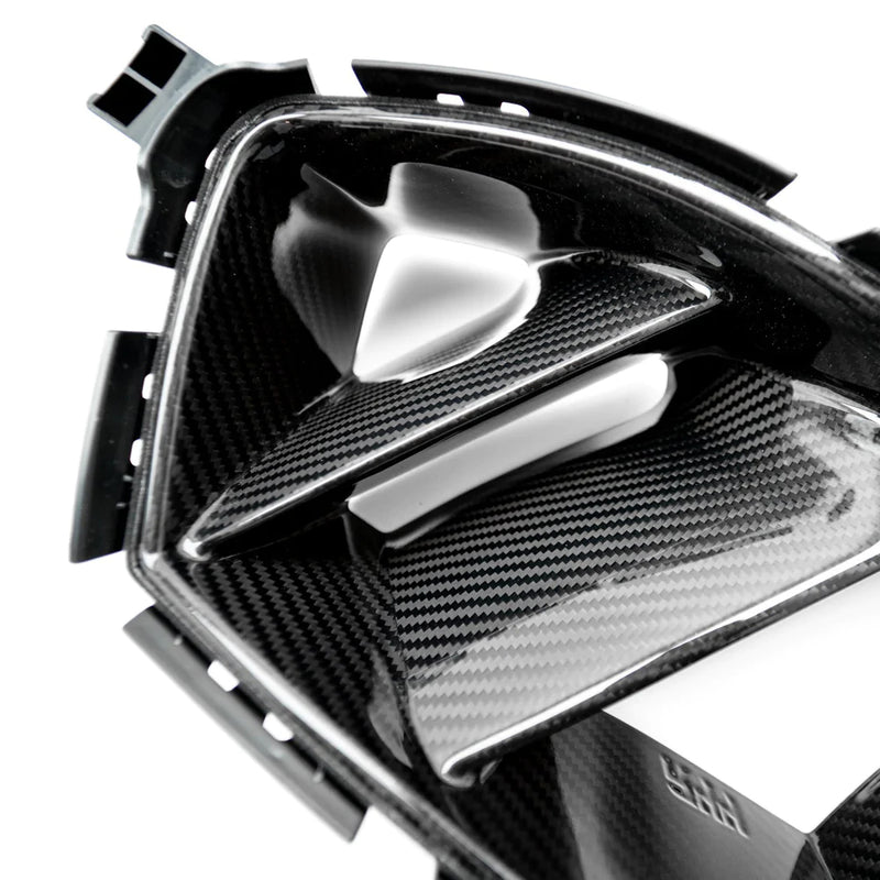 Laden Sie das Bild in Galerie -Viewer, R44/MHC+ Carbon Lufteinlässe Front / Air Ducts für BMW M3 G80/G81 / M4 G82/G83