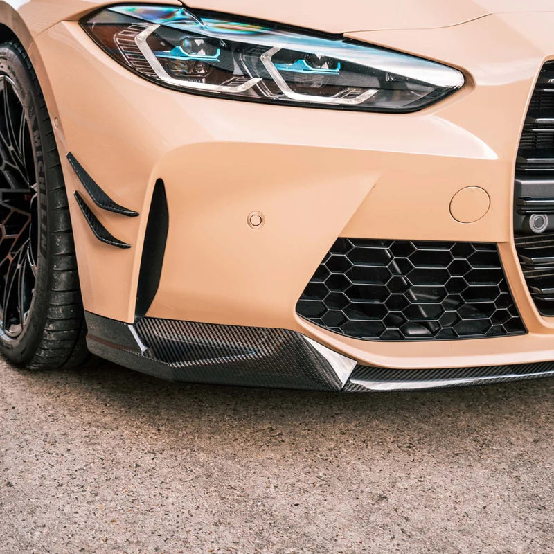 Laden Sie das Bild in Galerie -Viewer, R44/MHC+ Carbon Frontlippe / Frontsplitter Performance Style für BMW M3 G80/G81 & M4 G82/G83