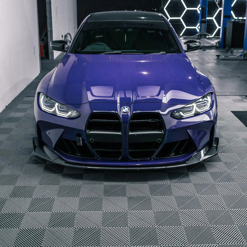 Laden Sie das Bild in Galerie -Viewer, R44/MHC+ Carbon Front Splitter Frontlippe CSL Design für BMW M3 G80/G81 & M4 G82/G83