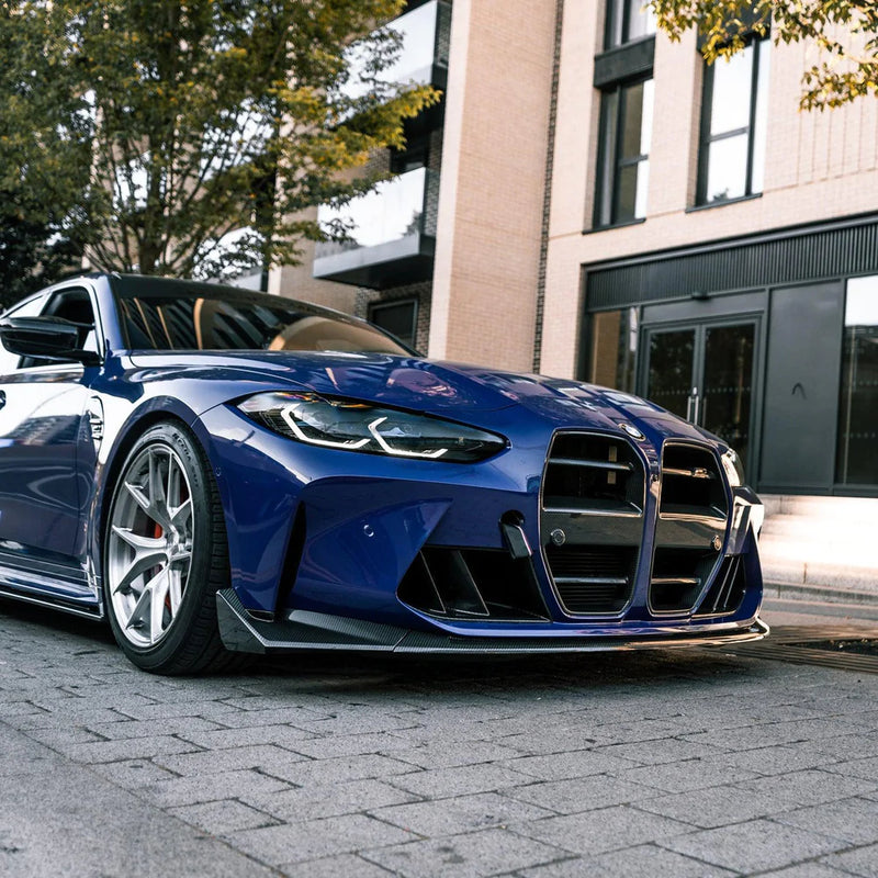 Laden Sie das Bild in Galerie -Viewer, R44/MHC+ Carbon Front Splitter Frontlippe CSL Design für BMW M3 G80/G81 & M4 G82/G83