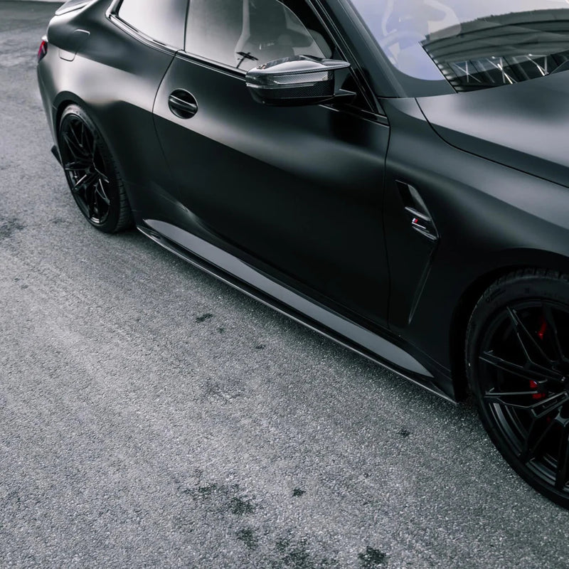 Laden Sie das Bild in Galerie -Viewer, R44/MHC+ Carbon SK1 Seitenschweller / Side Skirts für BMW M3 G80/G81 / M4 G82/G83
