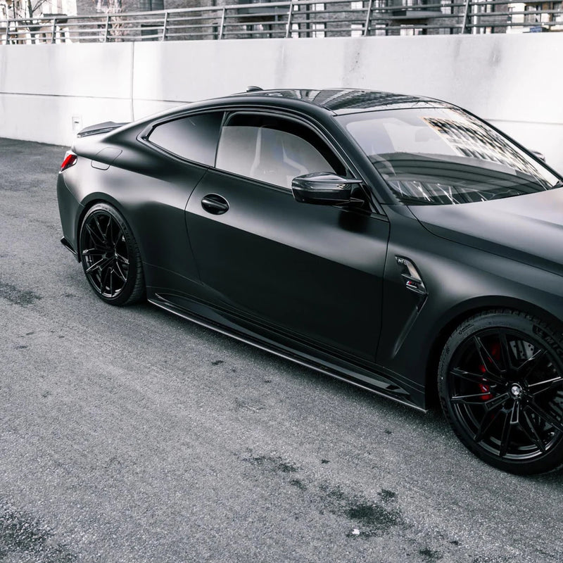 Laden Sie das Bild in Galerie -Viewer, R44/MHC+ Carbon SK1 Seitenschweller / Side Skirts für BMW M3 G80/G81 / M4 G82/G83