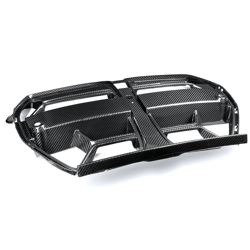Laden Sie das Bild in Galerie -Viewer, R44/MHC+ Carbon Kühlergrill / Front Grill CSL Design für BMW M3 G80/G81 & M4 G82/G83