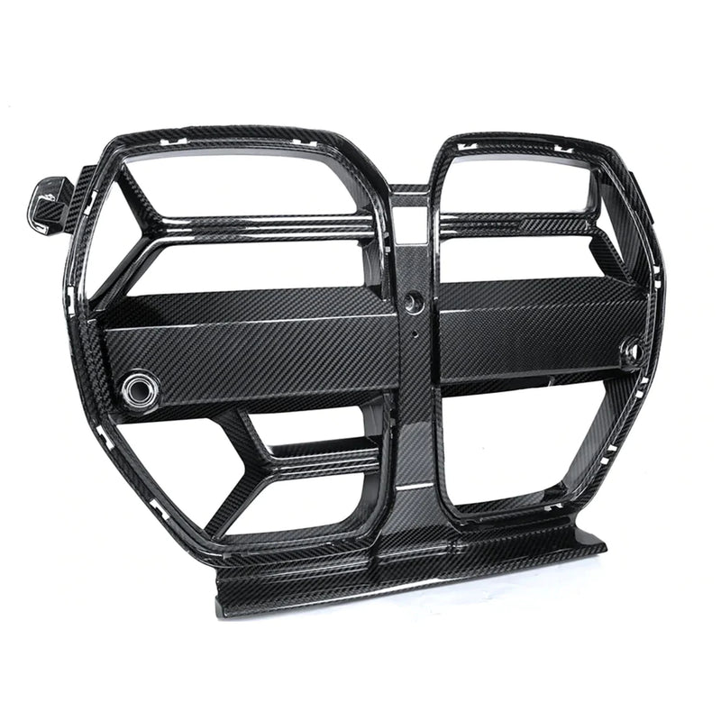 Laden Sie das Bild in Galerie -Viewer, R44/MHC+ Carbon Kühlergrill / Front Grill CSL Design für BMW M3 G80/G81 & M4 G82/G83