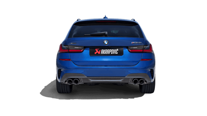 Laden Sie das Bild in Galerie -Viewer, Akrapovic Slip-On Titan Endschalldämpfer BMW M340i G20/G21 OPF mit ECE-Zulassung