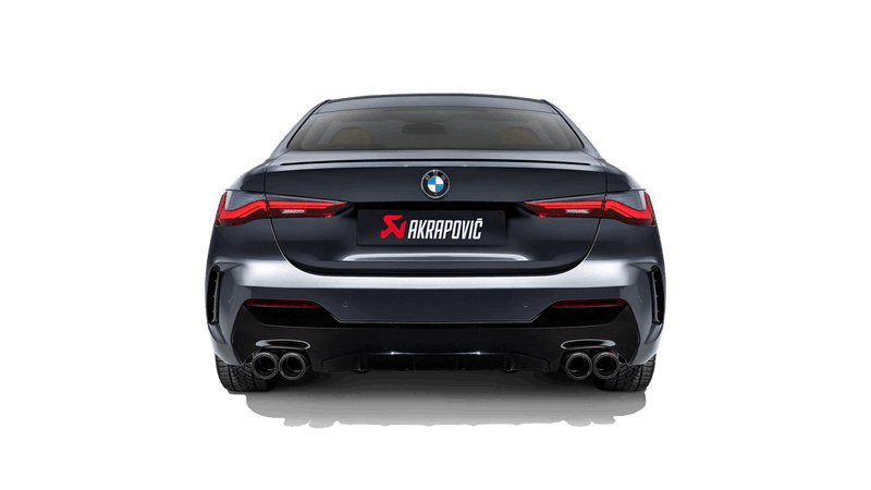 Laden Sie das Bild in Galerie -Viewer, Akrapovic Slip-On Titan Endschalldämpfer BMW M440i G22/G23 OPF mit ECE-Zulassung