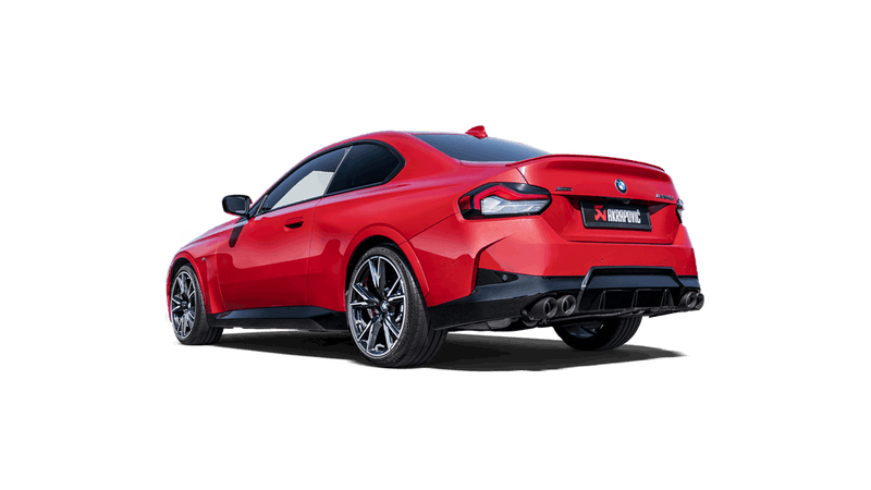 Laden Sie das Bild in Galerie -Viewer, Akrapovic Slip-On Titan Endschalldämpfer BMW M240i G42 OPF mit ECE-Zulassung