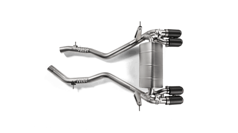 Laden Sie das Bild in Galerie -Viewer, Akrapovic Slip-On Titan Endschalldämpfer BMW M4 F82/F83 OPF mit ECE-Zulassung