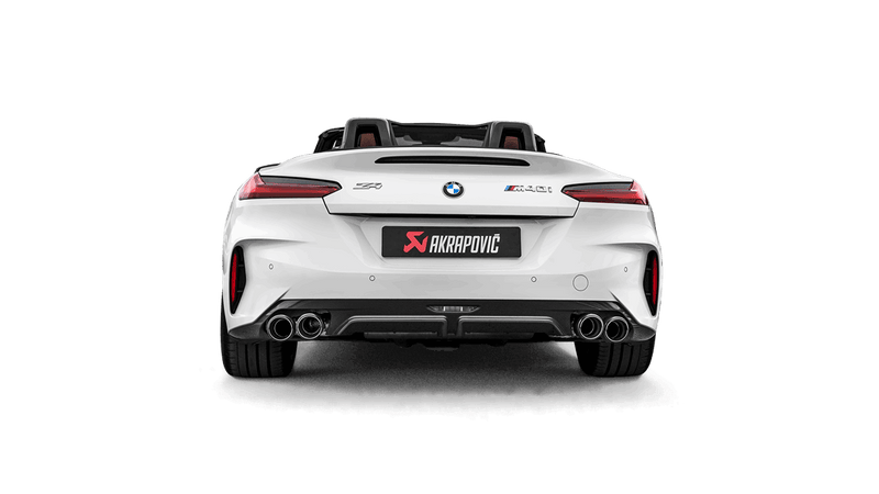 Laden Sie das Bild in Galerie -Viewer, Akrapovic Slip-On Line Titan Endschalldämpfer für BMW Z4 M40i G29 mit OPF - ECE-Zulassung