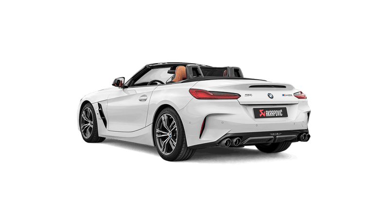 Laden Sie das Bild in Galerie -Viewer, Akrapovic Slip-On Line Titan Endschalldämpfer für BMW Z4 M40i G29 mit OPF - ECE-Zulassung