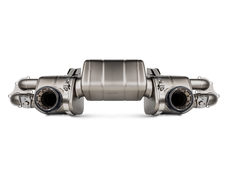 Laden Sie das Bild in Galerie -Viewer, Akrapovic Slip-On Race Titan Endschalldämpfer für Porsche 718 GT4 (2020-2022)