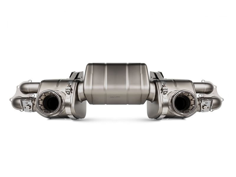 Laden Sie das Bild in Galerie -Viewer, Akrapovic Slip-On Race Titan Endschalldämpfer für Porsche 718 GT4 (2020-2022)