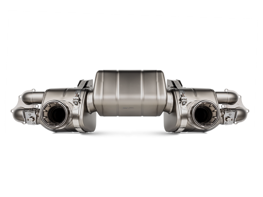 Akrapovic Slip-On Race Titan Endschalldämpfer für Porsche 718 GT4 (2020-2022)