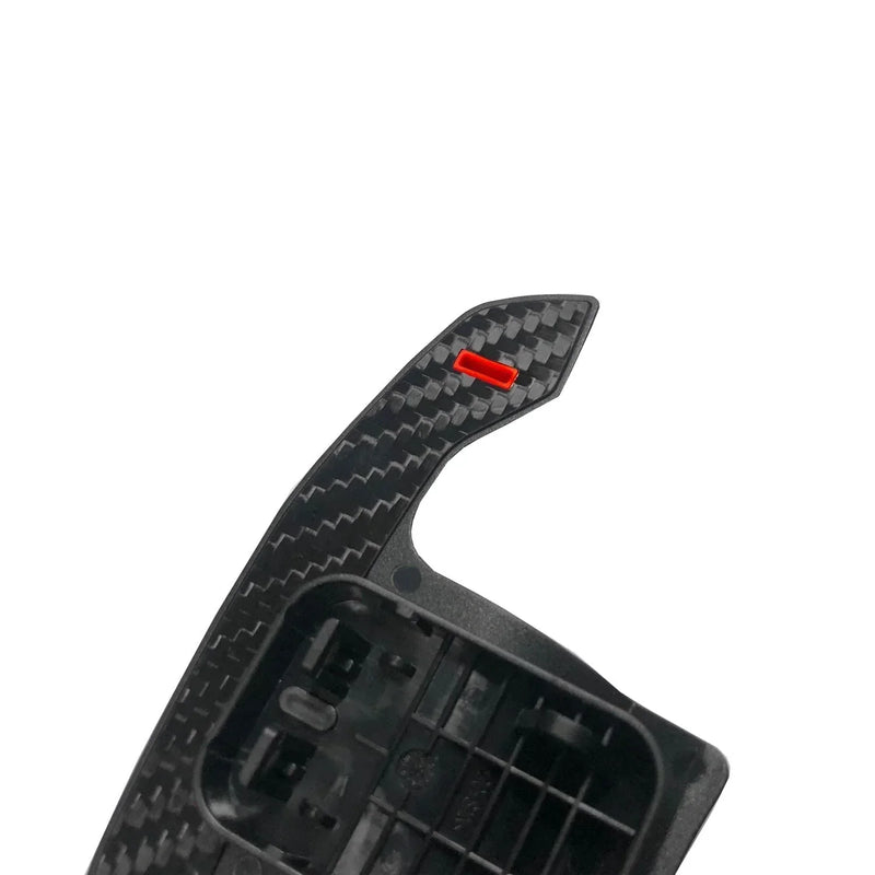 Laden Sie das Bild in Galerie -Viewer, R44/SHFT Carbon glanz Shifters/Schaltwippen mit rot / blau für BMW M135i / M235i / M240i F4x &G42