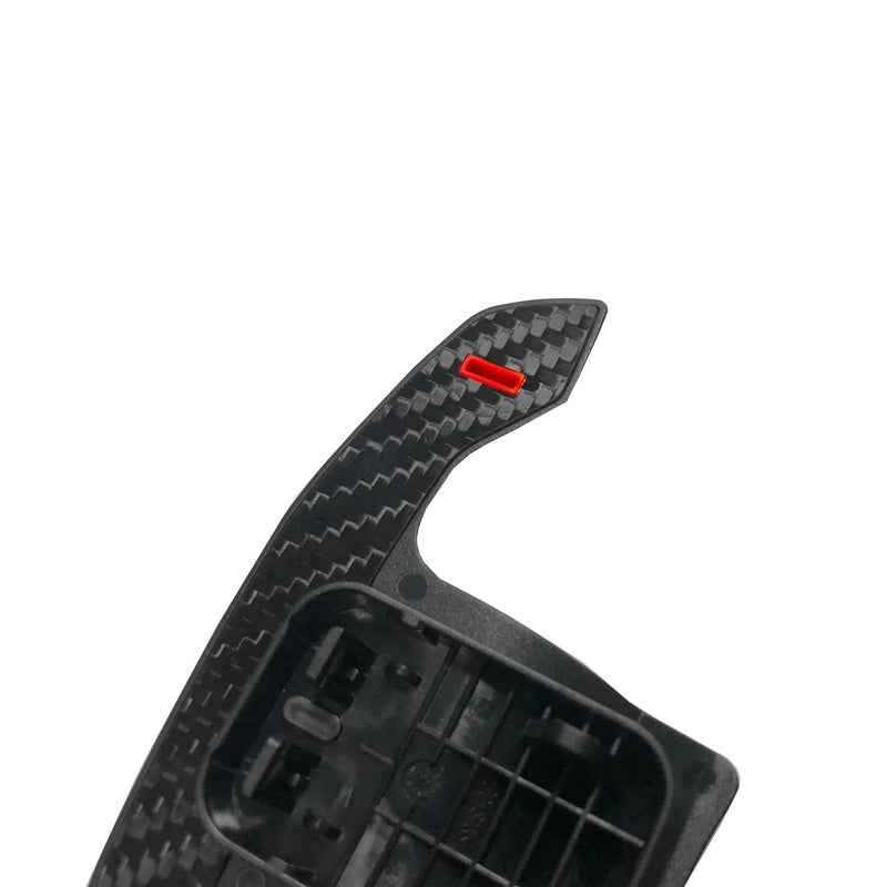 Laden Sie das Bild in Galerie -Viewer, R44/SHFT Carbon glanz Shifters/Schaltwippen mit rot / blau für BMW M135i / M235i / M240i F4x &G42