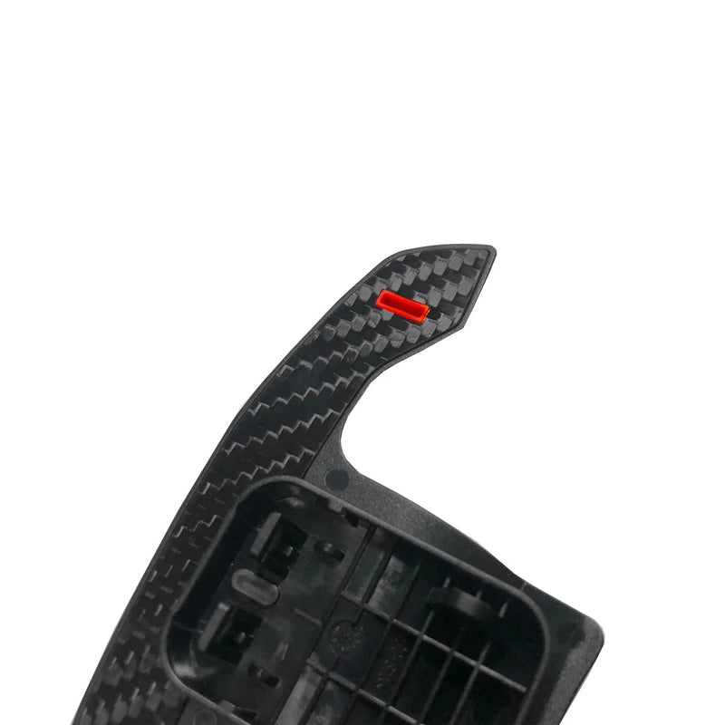 Laden Sie das Bild in Galerie -Viewer, R44/SHFT Carbon glanz Shifters/Schaltwippen mit rot / blau für BMW M135i / M235i / M240i F4x &G42