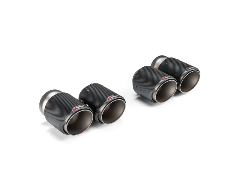 Laden Sie das Bild in Galerie -Viewer, Akrapovic Slip-On Titan Endschalldämpfer Abgasanlage Set für BMW M3 G80 / M3 Touring G81 mit ECE-Zulassung - S-BM/TI/33H