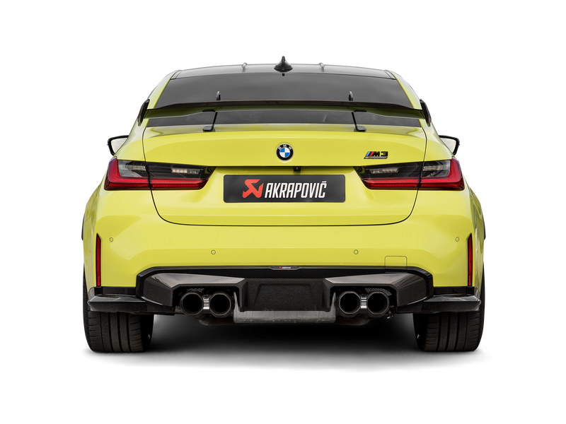 Laden Sie das Bild in Galerie -Viewer, Akrapovic Carbon Heckflügel / Wing für BMW M3 G80 mit ABE - WI-BM/CA/1/G