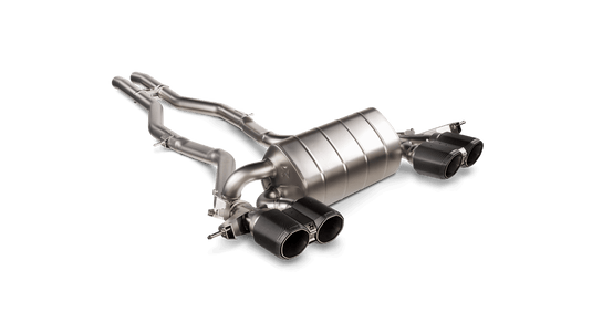 Akrapovic Slip-On Titan Endschalldämpfer Set für BMW M4 G82/G83 mit ECE-Zulassung - S-BM/TI/33H