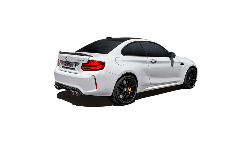 Laden Sie das Bild in Galerie -Viewer, Akrapovic Slip-On Titan Endschalldämpfer für BMW M2 CS F87 ECE-Zulassung