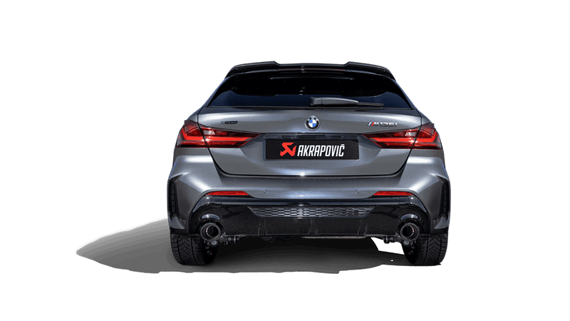 Laden Sie das Bild in Galerie -Viewer, Akrapovic Slip-On Titan Endschalldämpfer für BMW M135i F40 OPF