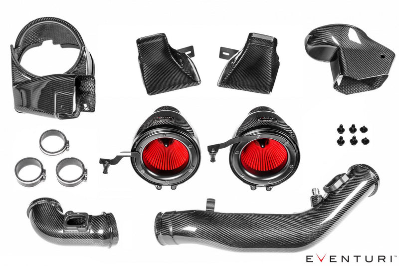 Laden Sie das Bild in Galerie -Viewer, Eventuri Carbon Ansaugsystem V2 für BMW M3 M4 F80/F82/F83