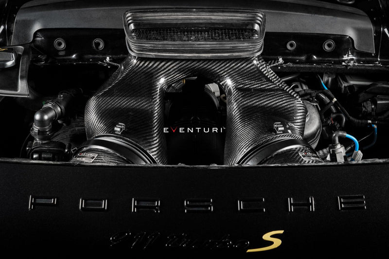 Laden Sie das Bild in Galerie -Viewer, Eventuri Carbon Ansaugsystem für Porsche 911 Turbo / Turbo S 991.1 / 991.2