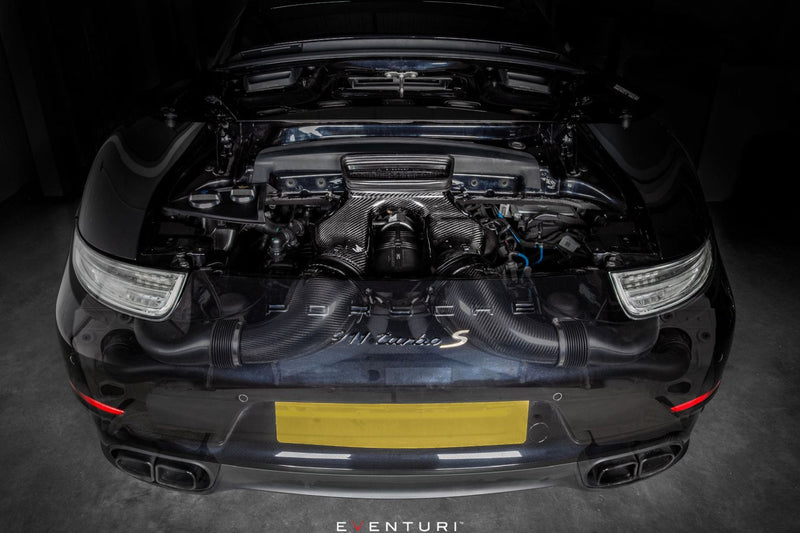 Laden Sie das Bild in Galerie -Viewer, Eventuri Carbon Ansaugsystem für Porsche 911 Turbo / Turbo S 991.1 / 991.2